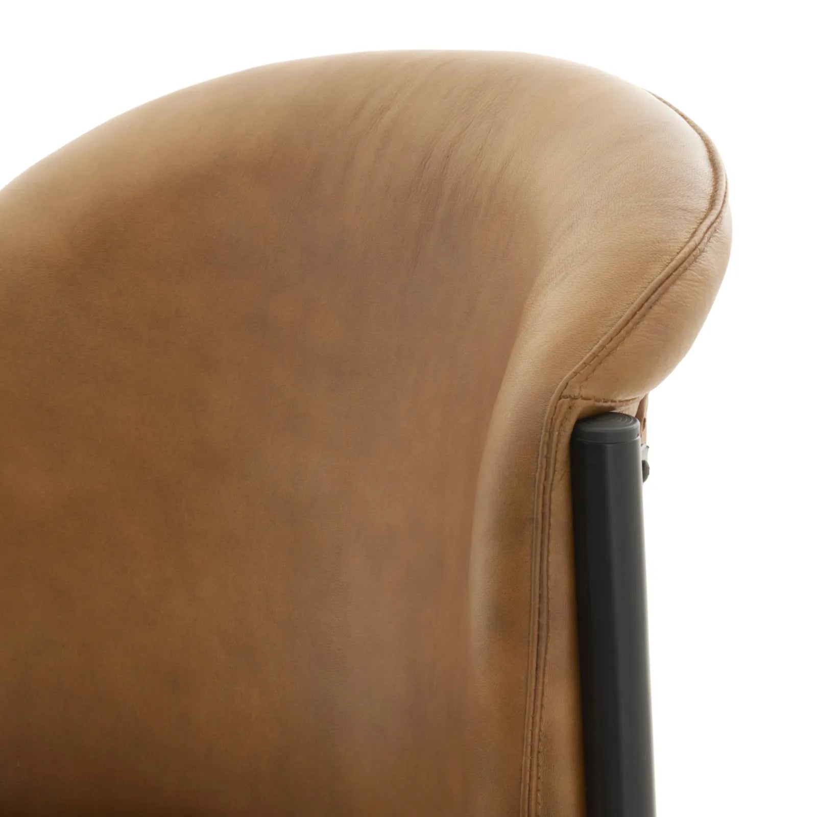 Alton Caramel Full - Grain Leather Dining Chair - Set of 2 - Pendle Village Furniture