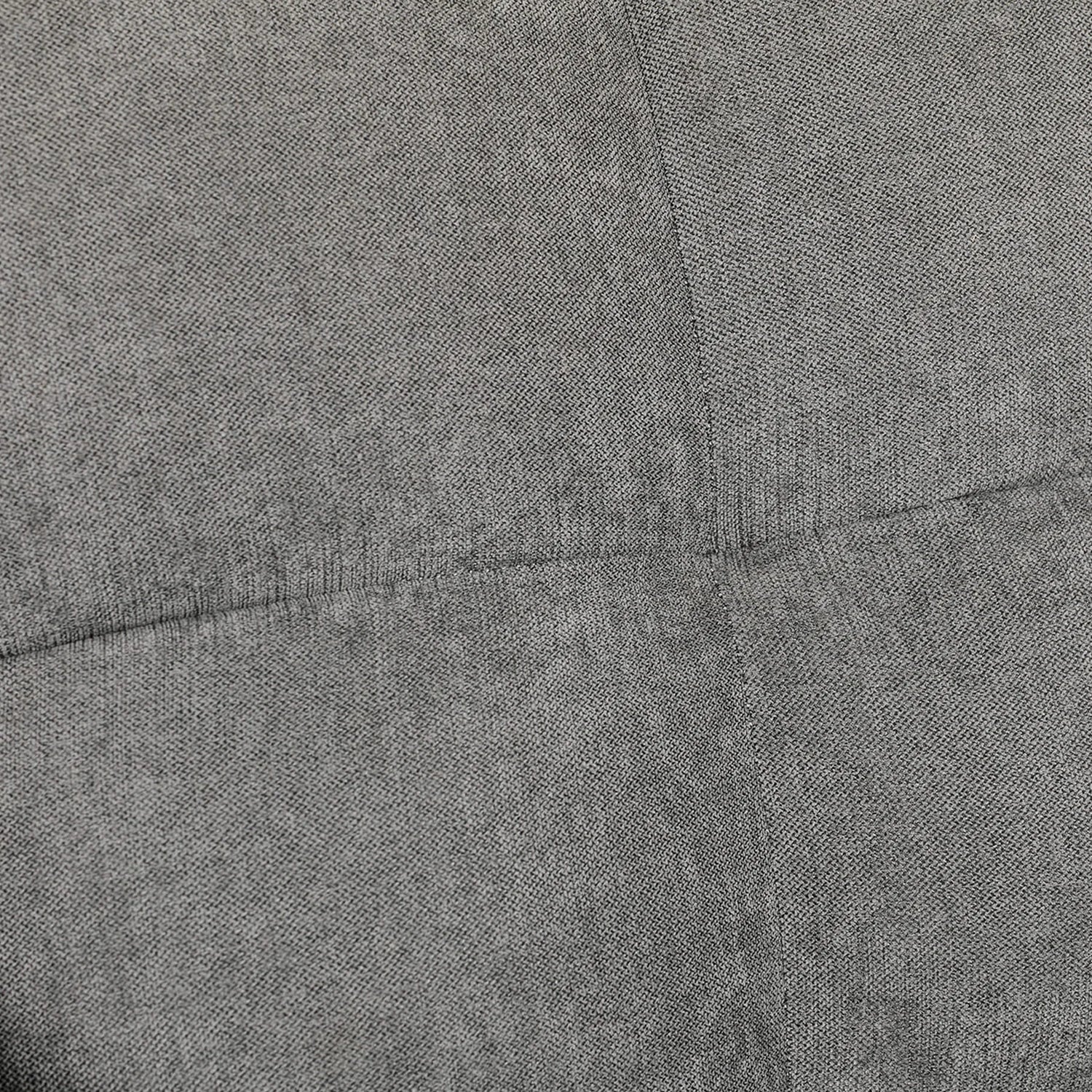 Hull Grey Fabric Click Clack Sofa Bed - Close Up of Fabric