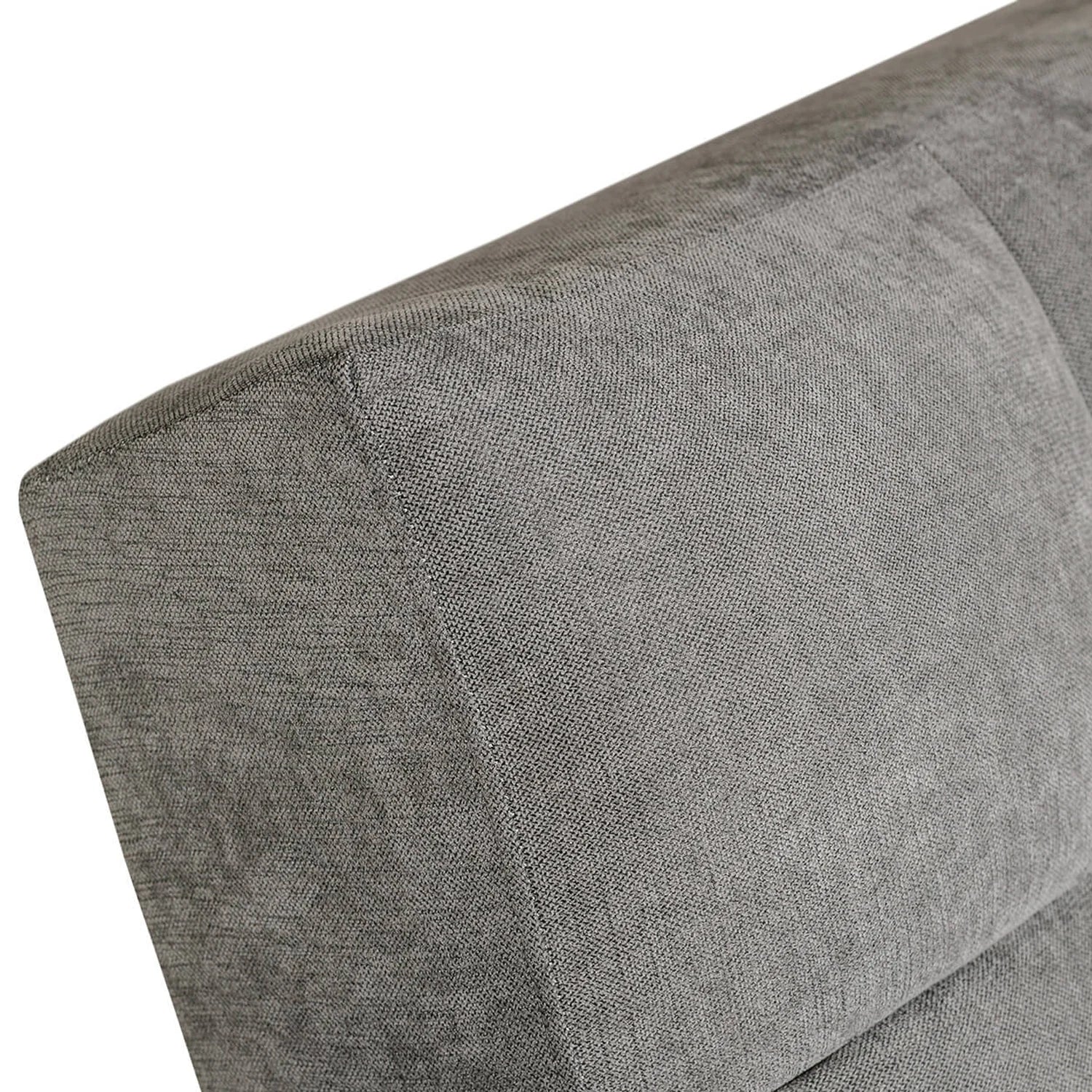 Hull Grey Fabric Click Clack Sofa Bed - Close Up of Fabric