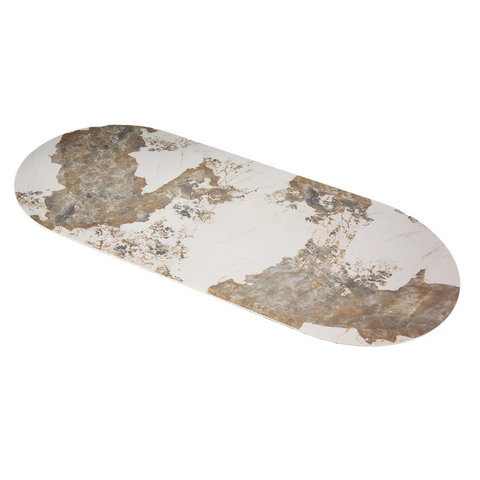 Izabella Walnut & Pandora Dining Table - W200cm