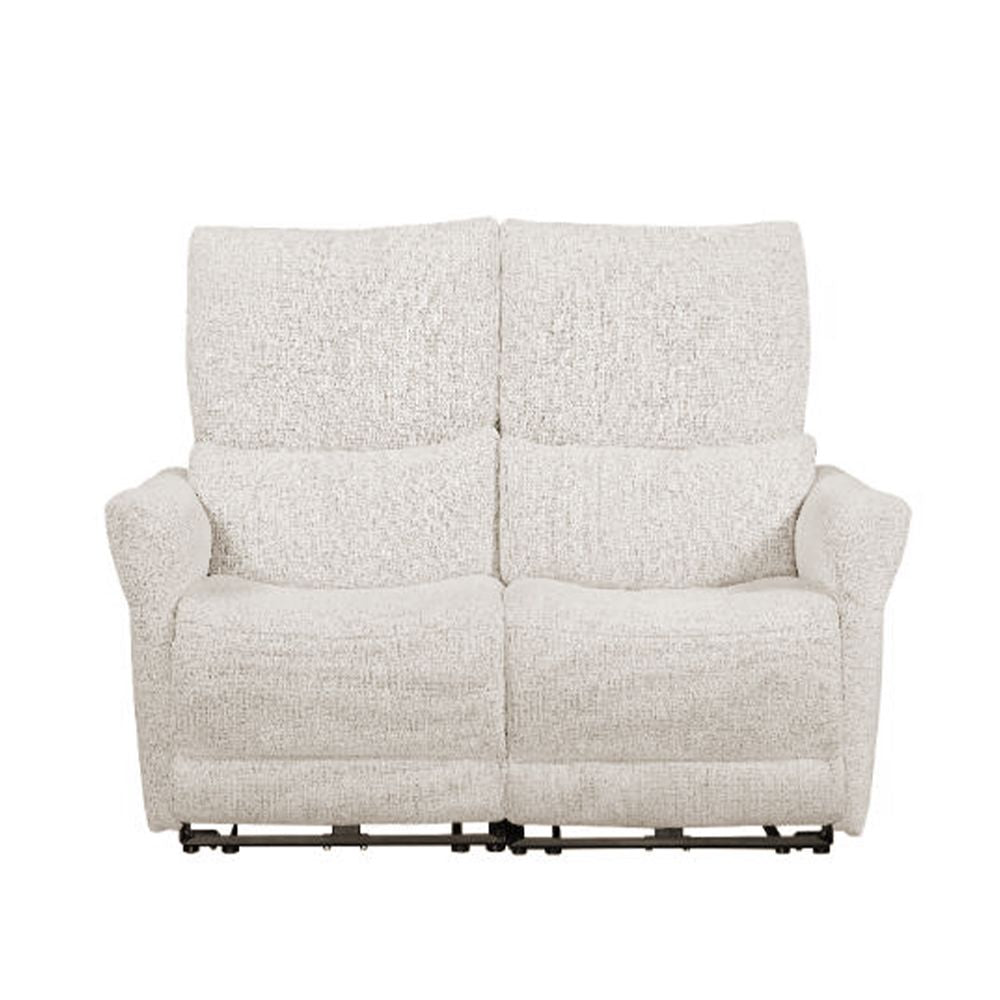 Jenson Biscuit Fabric 3 Seater Power Recliner Sofa - Pendle Village Furniture