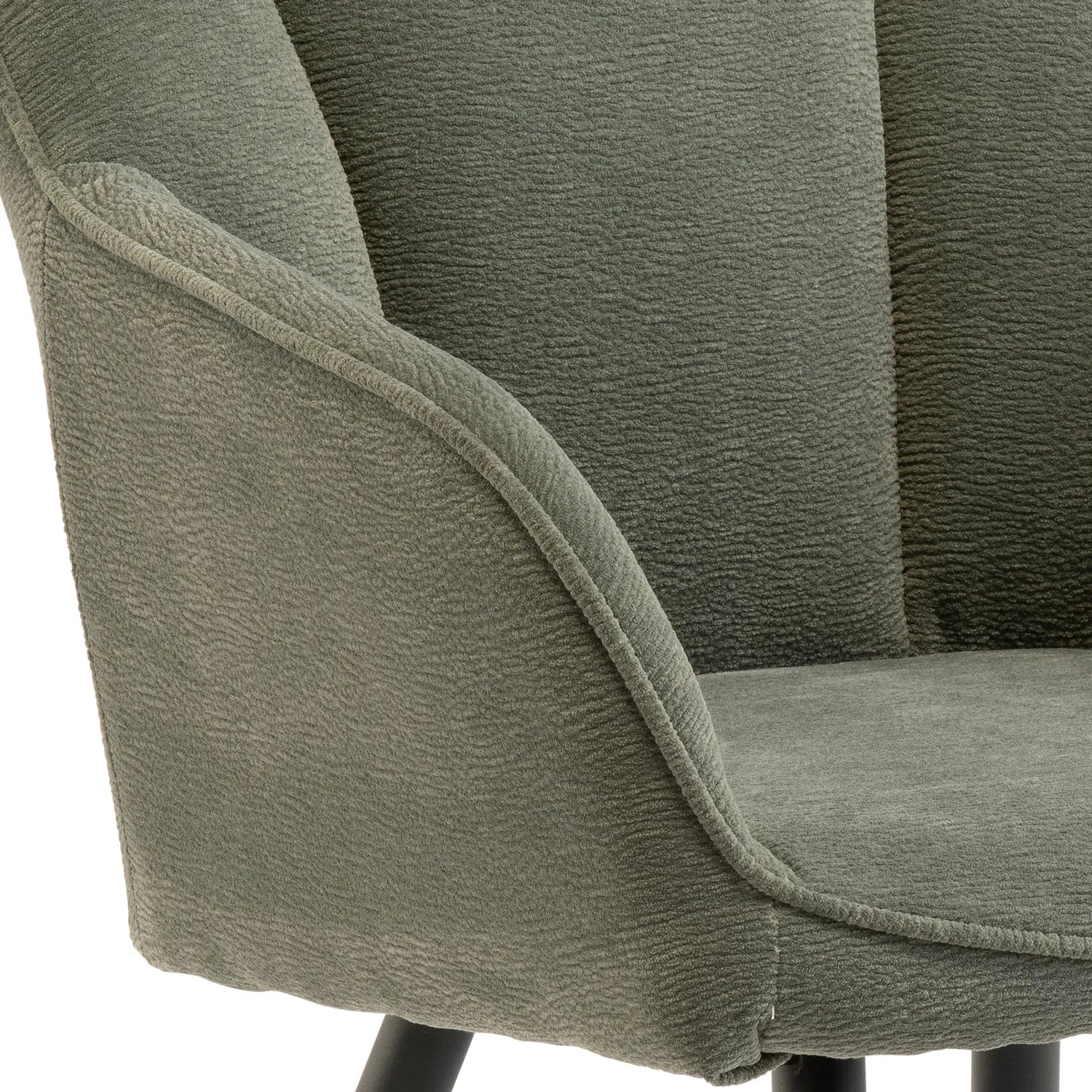 Jade Mint Green Fabric Dining Armchair – Set of 4 - Pendle Village Furniture