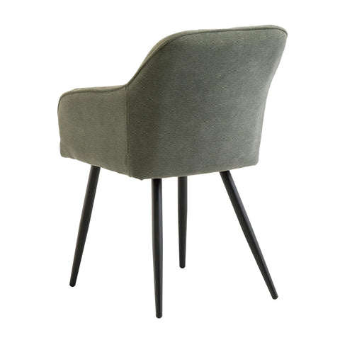 Jade Mint Green Fabric Dining Armchair – Set of 4 - Pendle Village Furniture