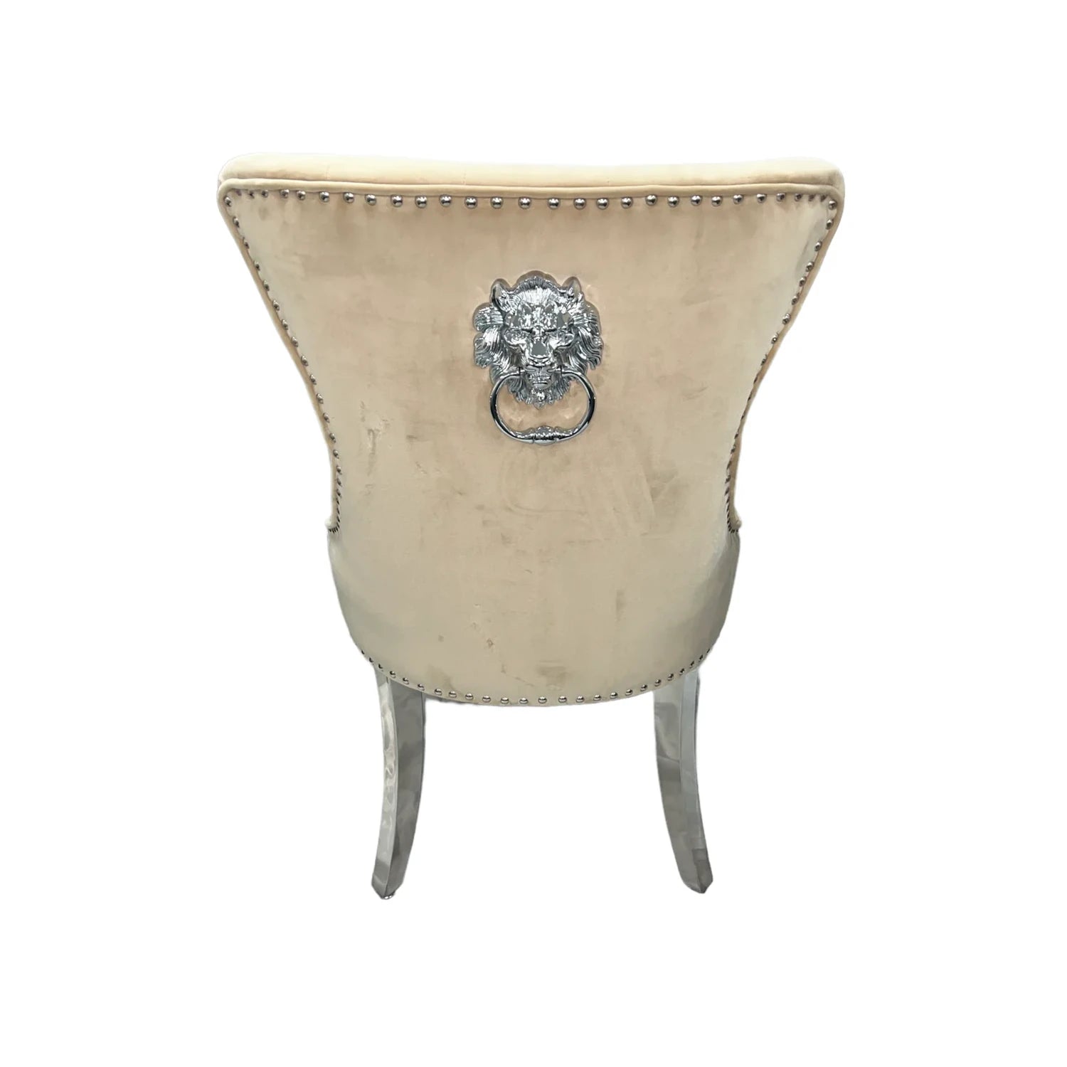 Arianna Cream Marble Top Dining Table with Jessica Chairs Set - Pendle Village Furniture