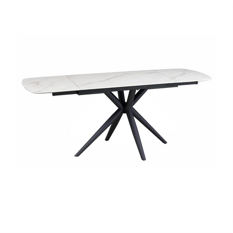 Jose 120–180cm Sintered Stone Extending Dining Table