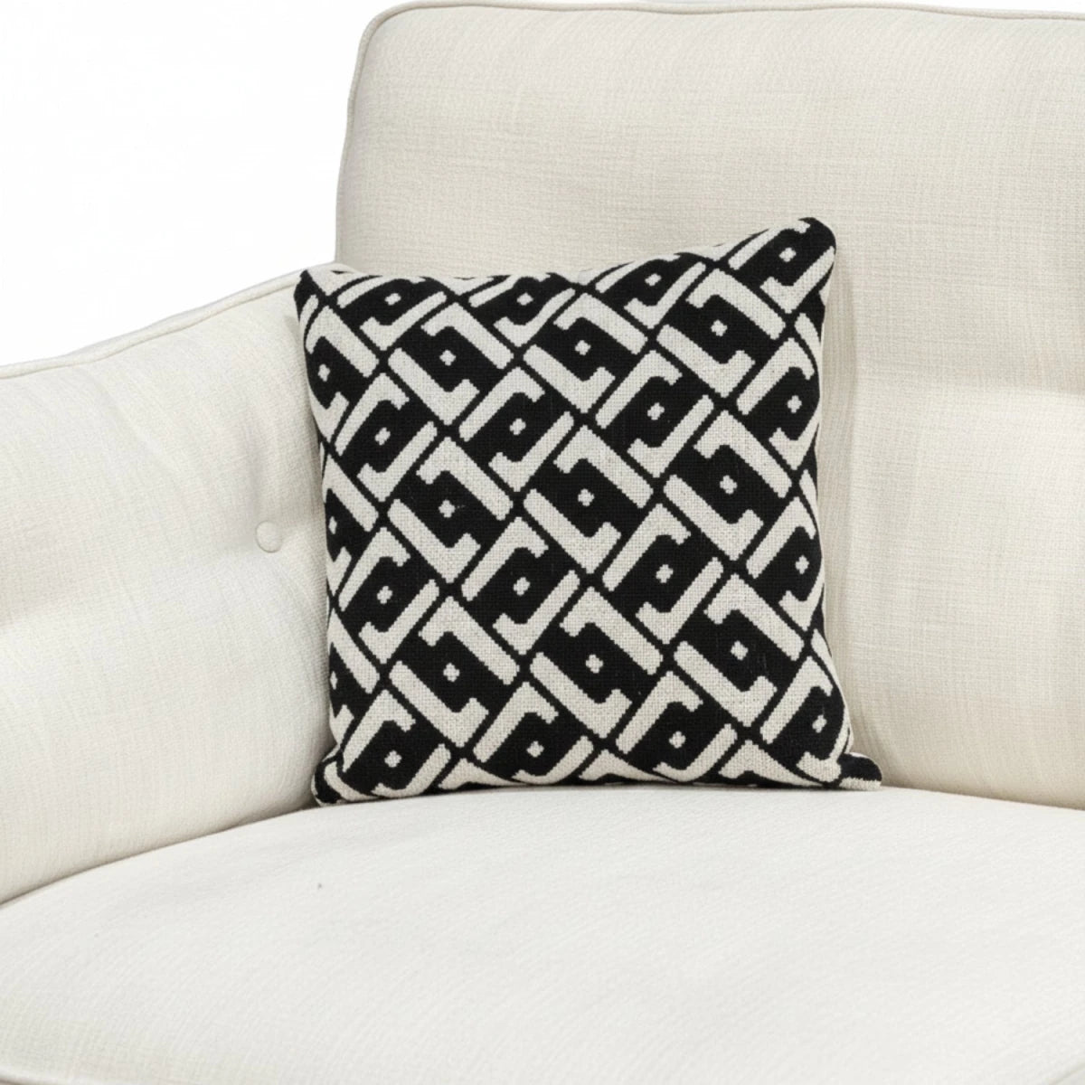 Textured accent scatter cushions with designer-inspired finish.