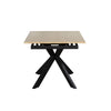 Modern Oak Effect Dining Table with Centre Extension