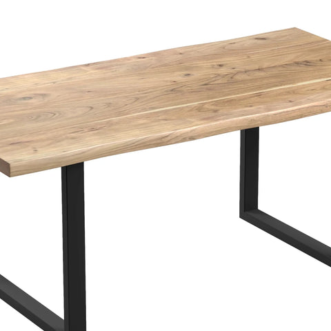 Jupiter Acacia Live Edge 180cm Dining Table with U Leg Base