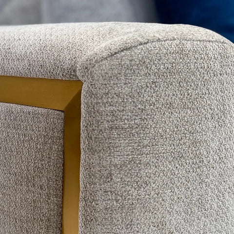 Juvion Luxe Grey 2 Seater Sofa