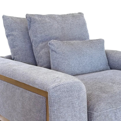 Juvion Luxe Grey Armchair