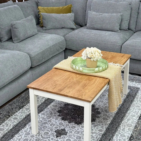 Grey upholstered sofa with premium modern texture.