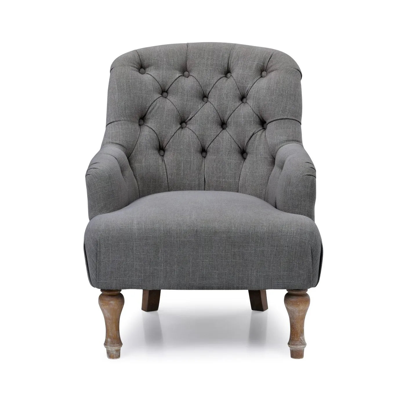 Bia Linen Accent Chair – Cream or Charcoal - Pendle Village Furniture