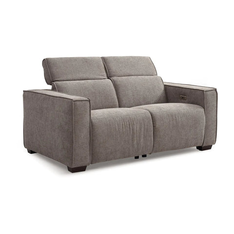 Prime 2 Seater Electric Recliner Sofa in Mole Chenille - Pendle Village Furniture