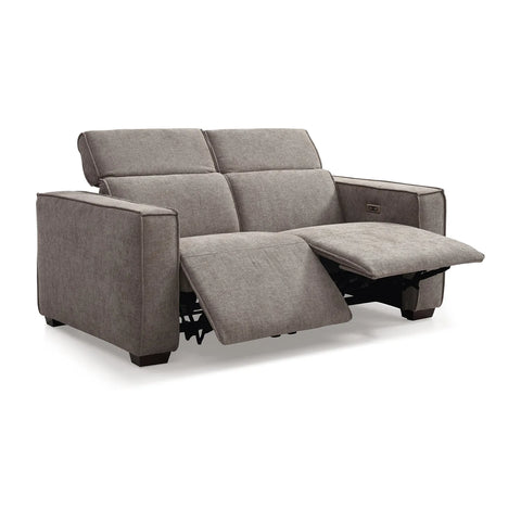 Prime 2 Seater Electric Recliner Sofa in Mole Chenille - Pendle Village Furniture