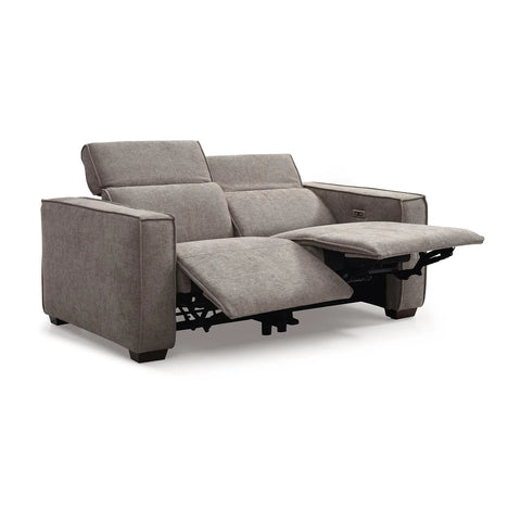 Prime 2 Seater Electric Recliner Sofa in Mole Chenille - Pendle Village Furniture
