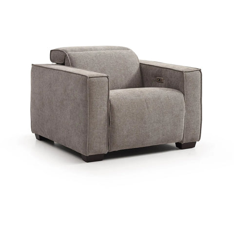 Prime Recliner Armchair in Mole Chenille - Pendle Village Furniture