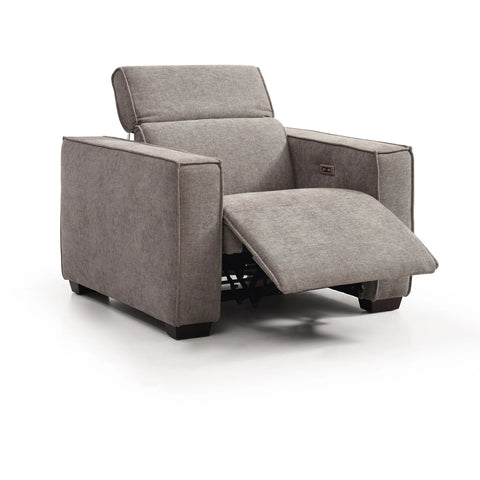 Prime Recliner Armchair in Mole Chenille - Pendle Village Furniture