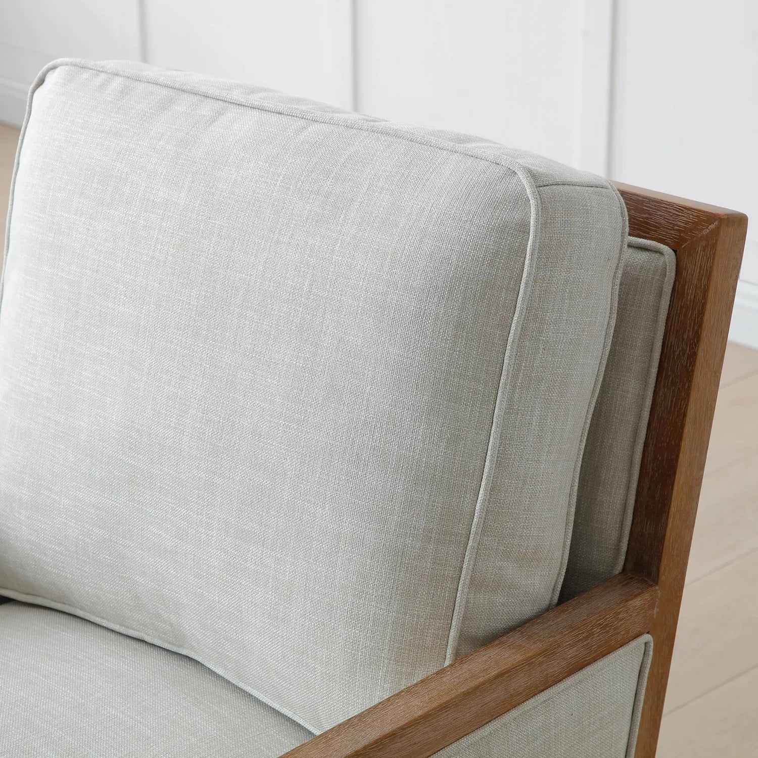 Arden Linen Mix Fabric Swivel Chair - Pendle Village Furniture