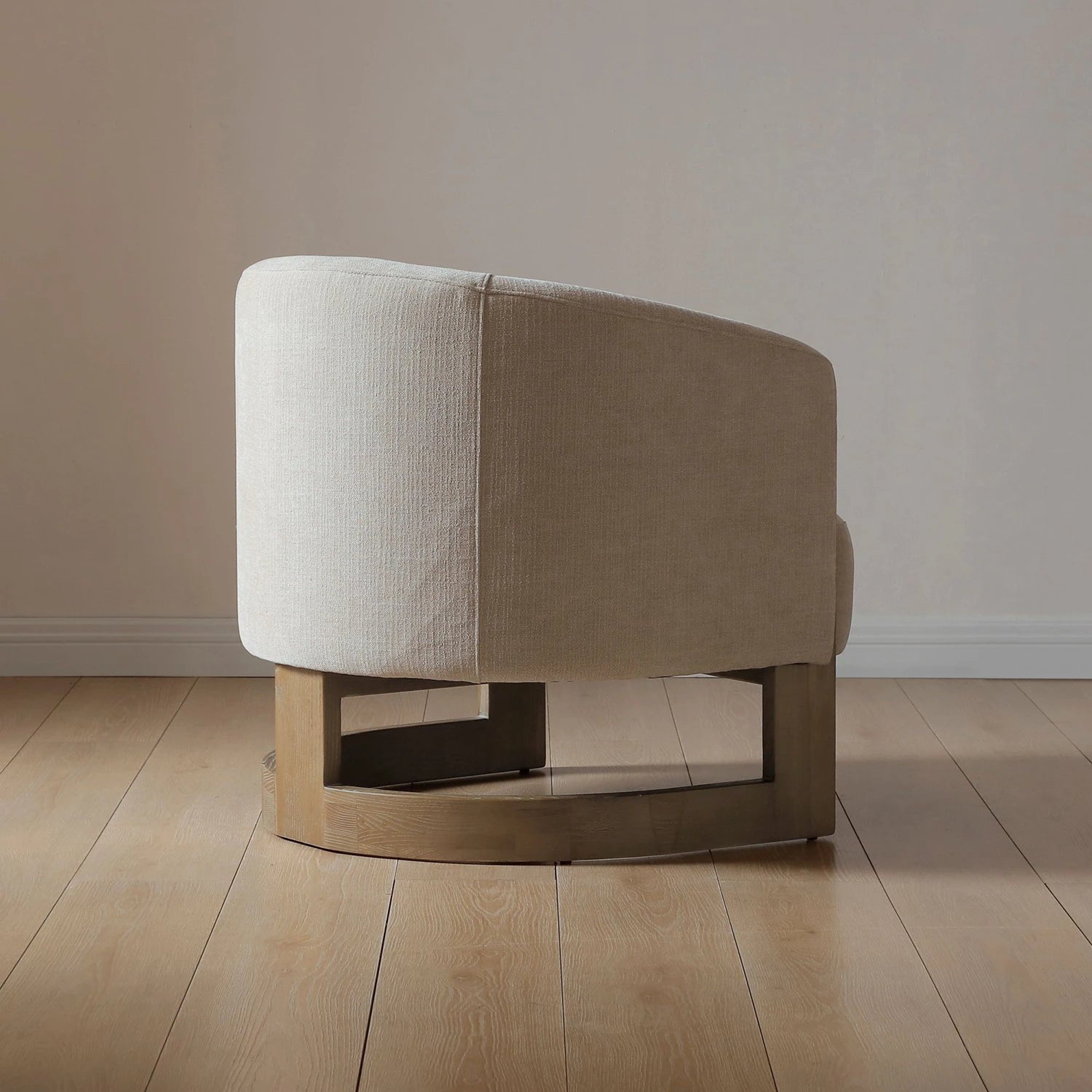 Nox Taupe Chenille Accent Chair - Pendle Village Furniture