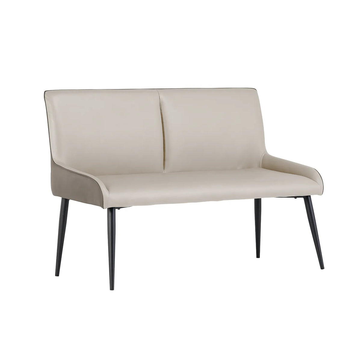 Kabana Faux Leather Dining Bench – Seats 2 to 3 - Pendle Village Furniture