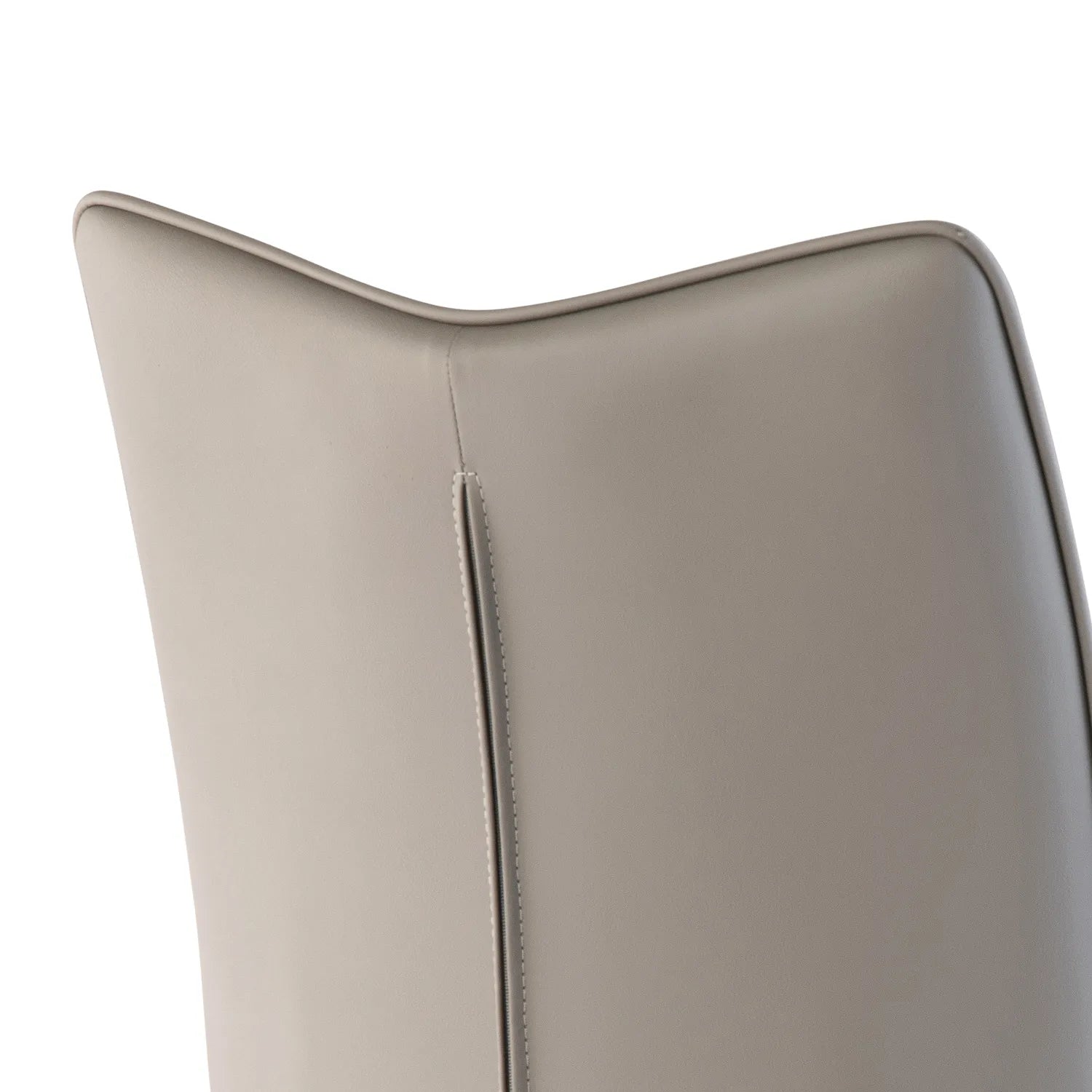 Kabana Grey Faux Leather Dining Chair – Set of 4 - Pendle Village Furniture