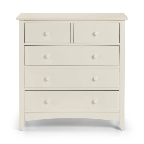 Kameo Stone White 3+2 Drawer Chest