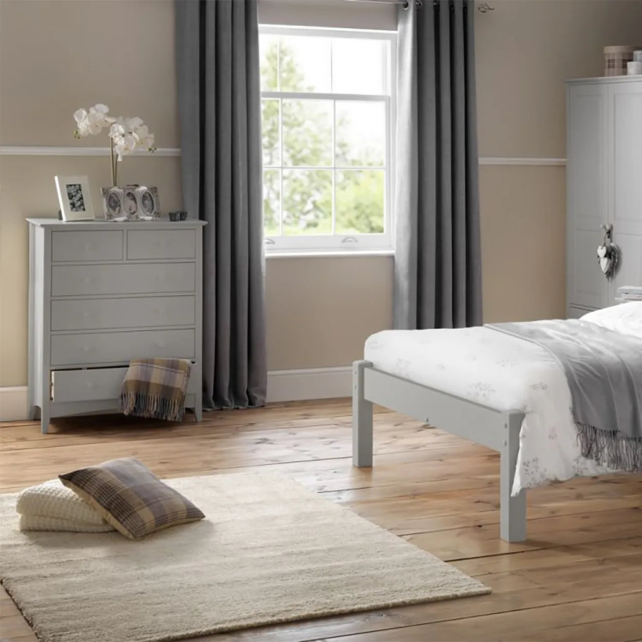 Kameo Dove Grey 4+2 Drawer Chest