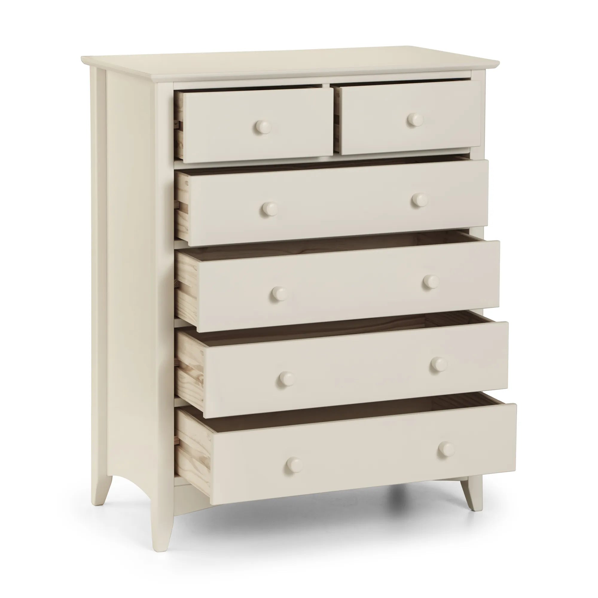 Kameo Stone White 4+2 Drawer Chest