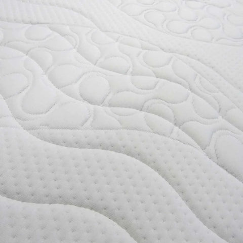 Removable soft knit cover hybrid mattress