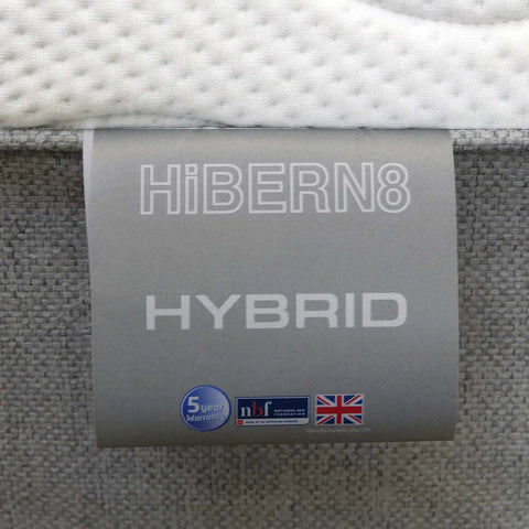 Mattress with I-Zone cooling memory foam and support foam