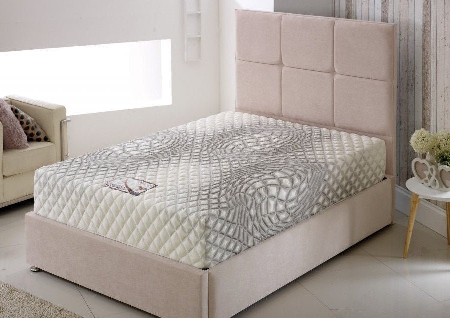 Pocket sprung mattress with visco memory foam