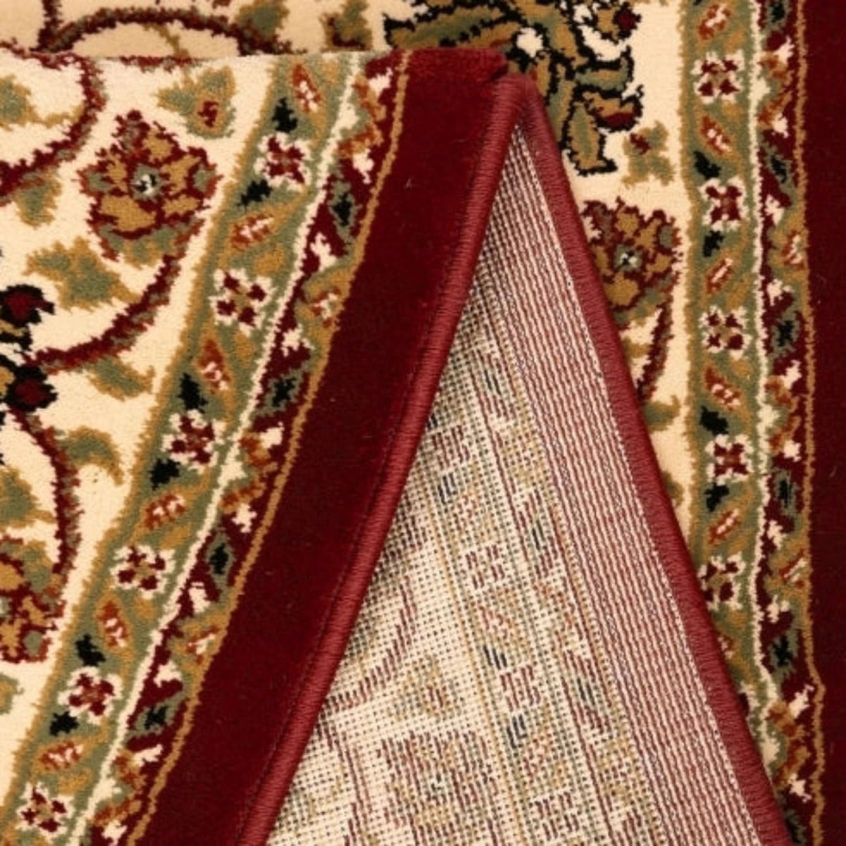 Decorative runner with traditional floral detailing.