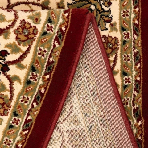 Decorative runner with traditional floral detailing.