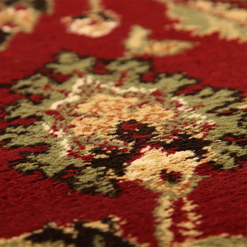 Kendra 137R Red and Cream Traditional Rug - Pendle Village Furniture