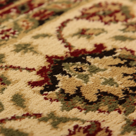 Kendra 137W Cream Traditional Rug - Pendle Village Furniture