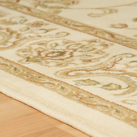 Kendra 2330X Cream and Gold Traditional Rug - Pendle Village Furniture