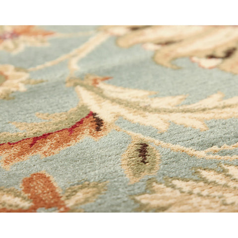 Kendra 45L Green/Cream Traditional Rug - Pendle Village Furniture