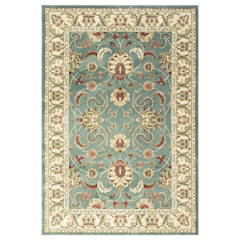 Kendra 45L Green/Cream Traditional Rug - Pendle Village Furniture