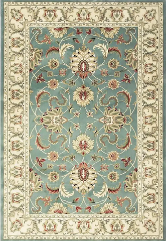Kendra 2603H Grey and Blue Traditional Rug - Pendle Village Furniture