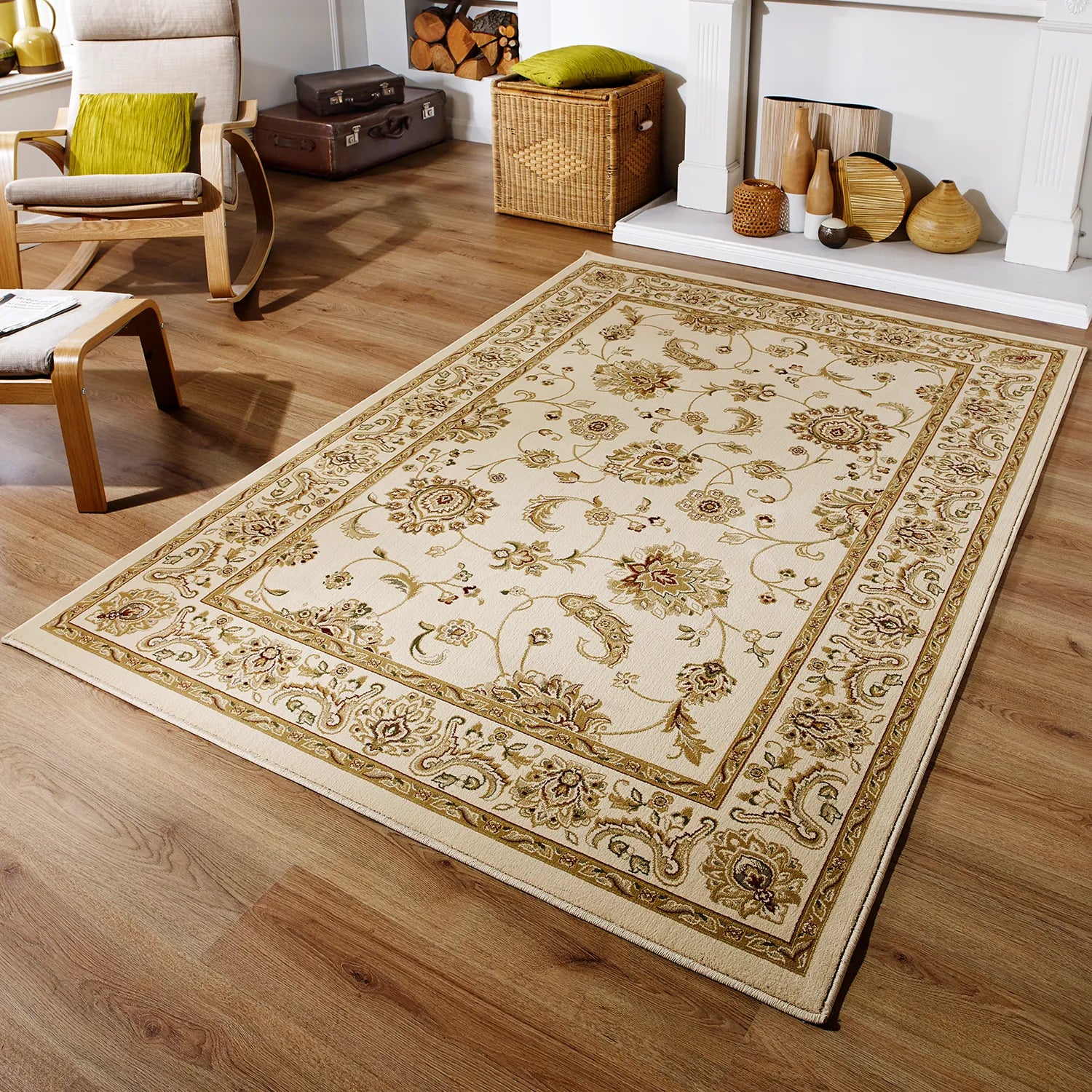 Kendra Traditional Rug, Available in 11 designs also available in 8 sizes - Kendra 2330X Lifestyle Image