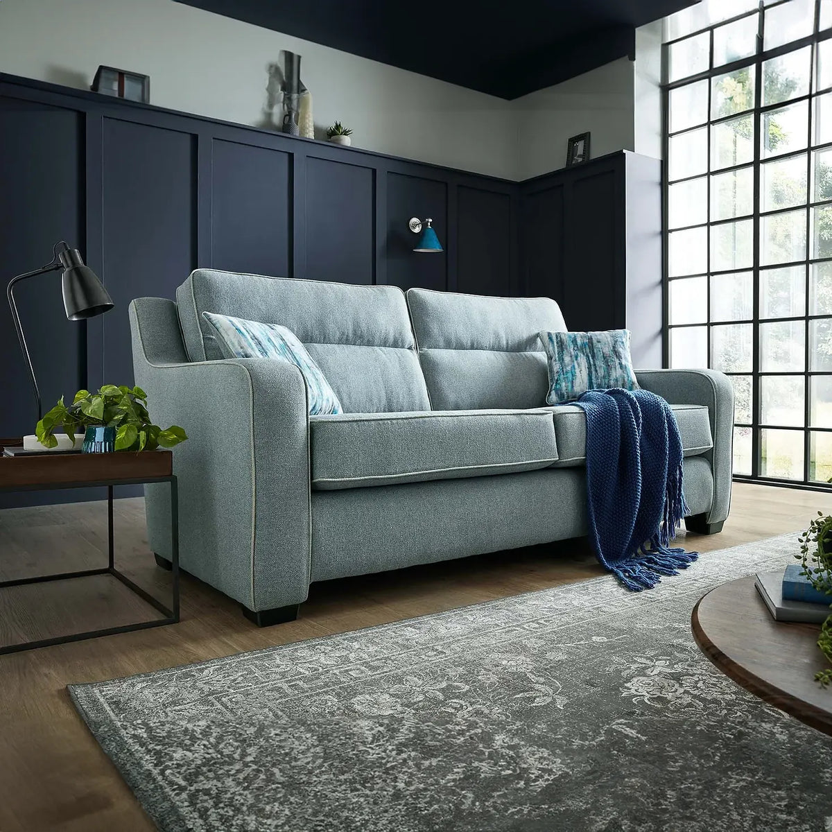 Kent Garda Fabric Upholstered Sofa - Pendle Village Furniture