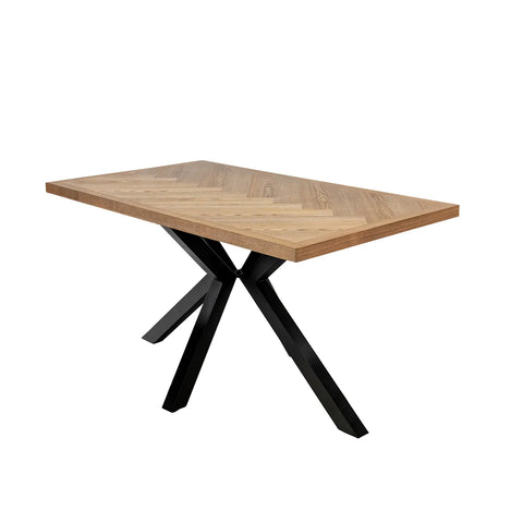 Knutsford Ash Veneer Dining Table with Westley Corner Bench and Manuelle Chairs - Pendle Village Furniture