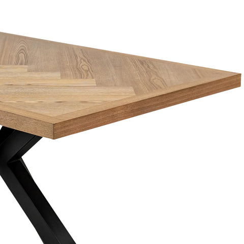 Knutsford Ash Veneer Dining Table with Westley Corner Bench and Manuelle Chairs - Pendle Village Furniture