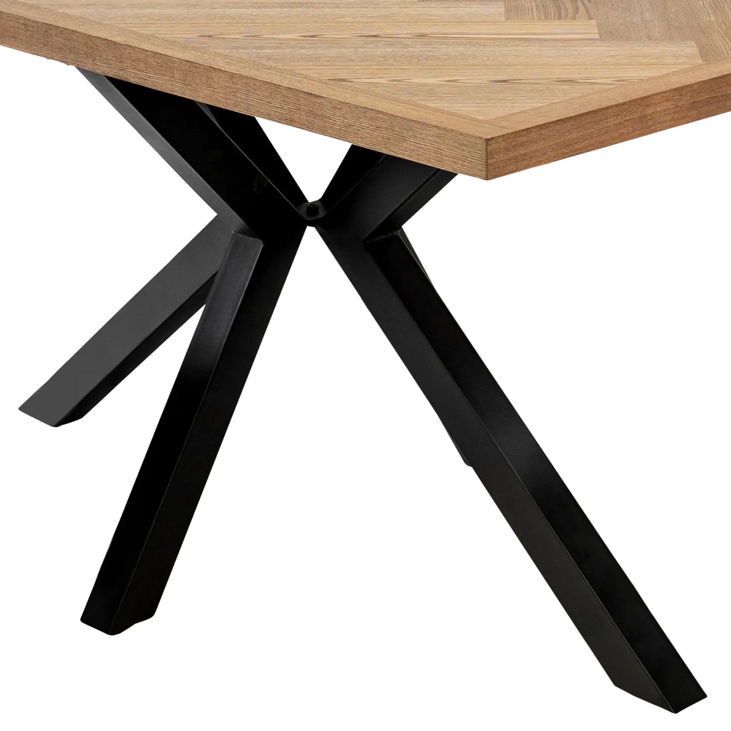 Knutsford Ash Veneer Dining Table with Westley Corner Bench and Manuelle Chairs - Pendle Village Furniture