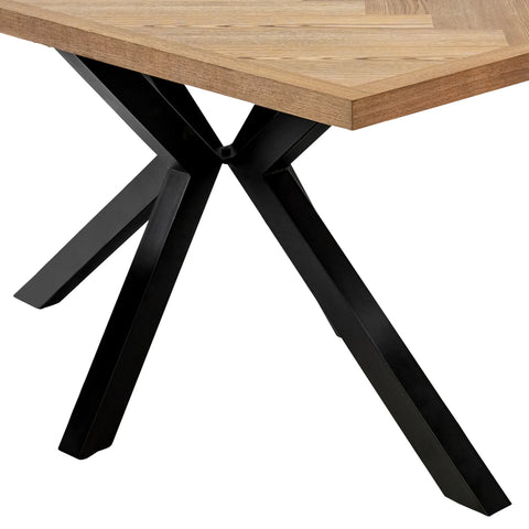 Knutsford Ash Veneer Dining Table with Westley Corner Bench and Manuelle Chairs - Pendle Village Furniture