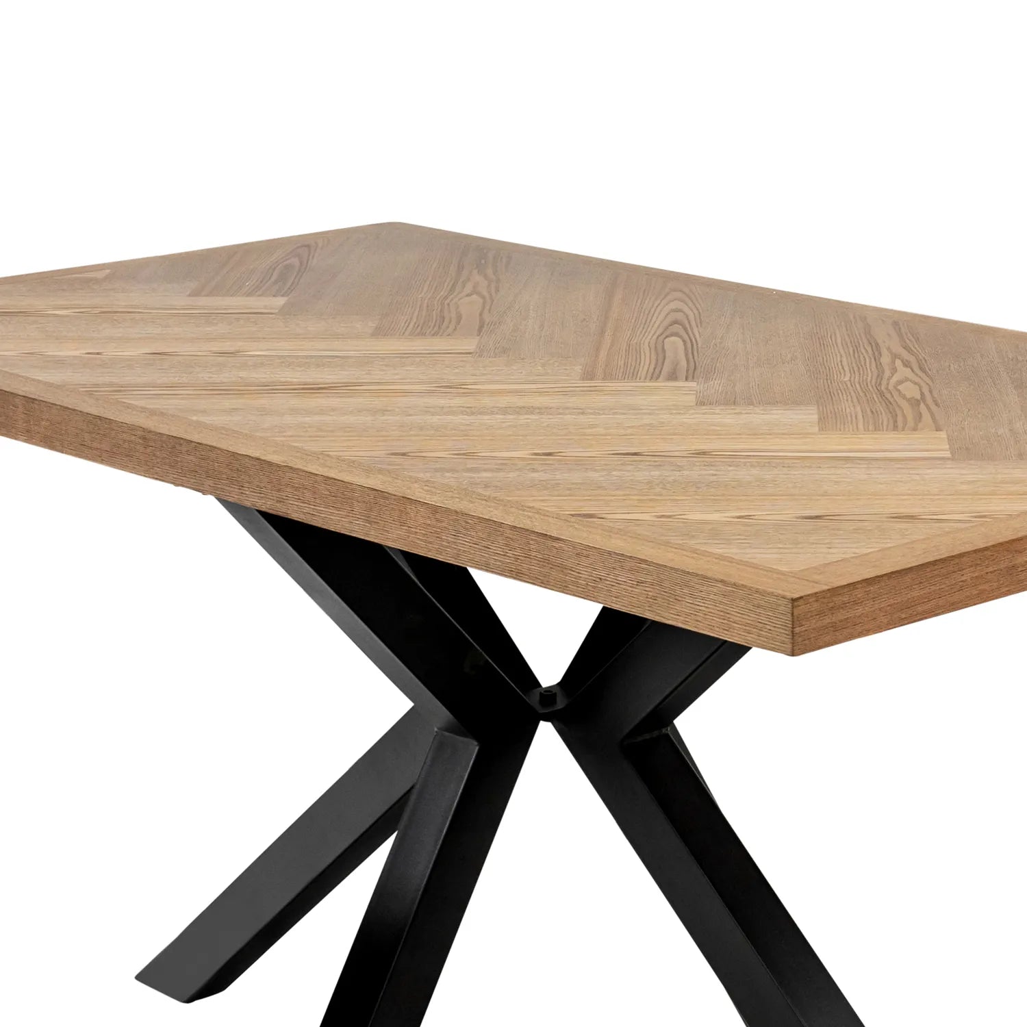 Knutsford Ash Veneer Dining Table with Westley Corner Bench and Manuelle Chairs - Pendle Village Furniture
