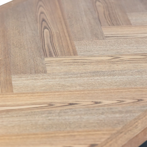 Knutsford Ash Veneer Dining Table with Westley Corner Bench and Manuelle Chairs - Pendle Village Furniture