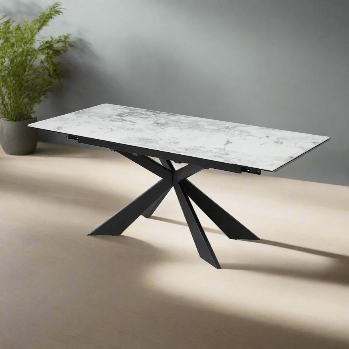 Cosmic Extending Dining Table - Pendle Village Furniture