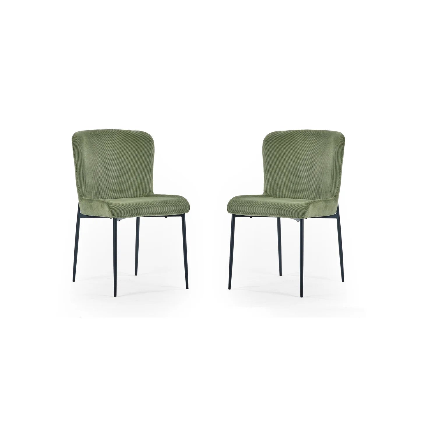 Leo Velvet Dining Chairs – Set of 4 - Pendle Village Furniture