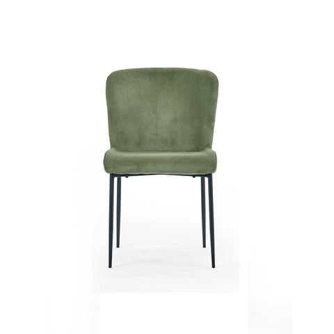 Leo Velvet Dining Chairs – Set of 4 - Pendle Village Furniture